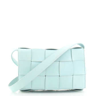 Bottega Veneta Cassette Crossbody Bag Maxi Intrecciato Leather
