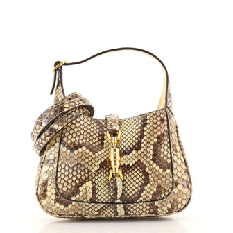Gucci Jackie 1961 Hobo Python Mini