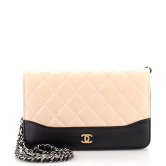 Chanel Gabrielle Wallet on Chain Quilted Aged Calfskin