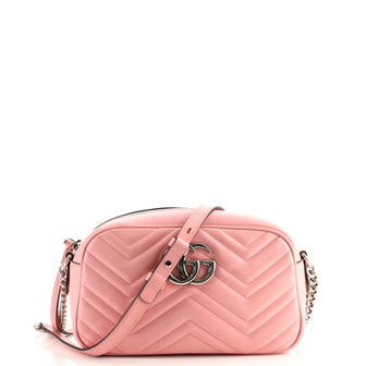 Gucci GG Marmont Shoulder Bag Matelasse Leather Small