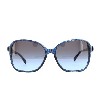 Chanel Ribbon Oversized Sunglasses Acetate