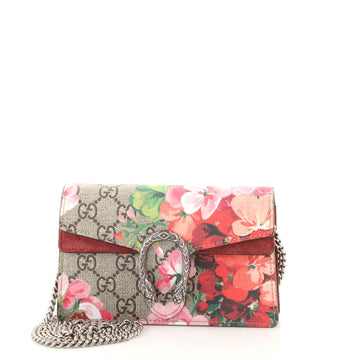 Gucci Dionysus Bag Blooms Print GG Coated Canvas Super Mini