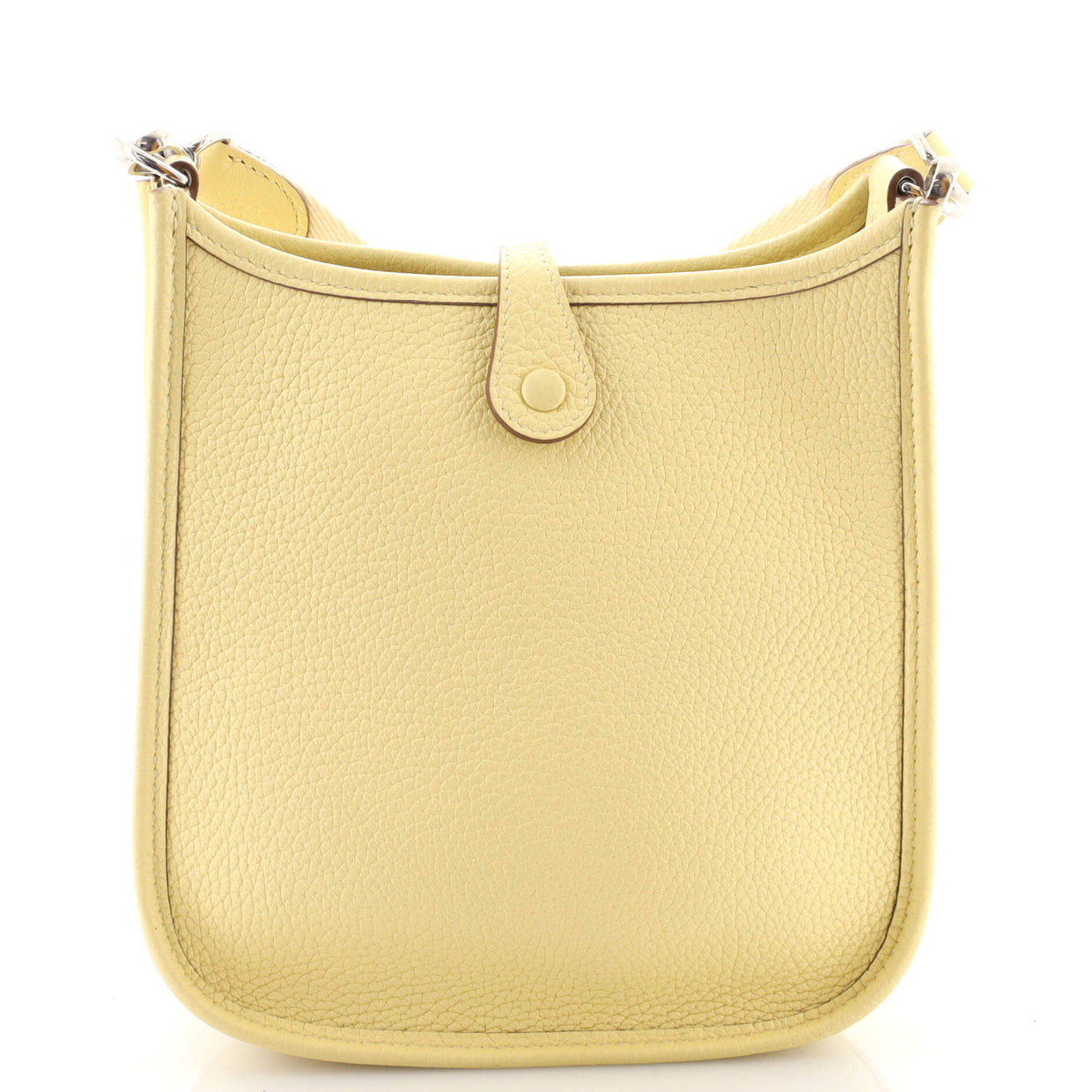 Hermes Evelyne Bag Gen III Clemence TPM Yellow 1686254