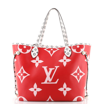 Louis Vuitton Neverfull NM Tote Limited Edition Colored Monogram Giant MM