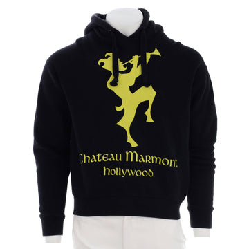 Gucci Men's Chateau Marmont Hollywood Graphic Hoodie Printed Cotton