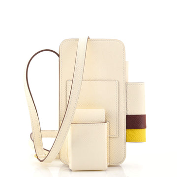 Hermes Hermesway Phone Case Crossbody Bag Epsom
