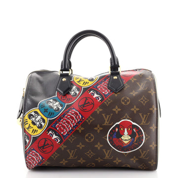 Louis Vuitton Speedy Handbag Limited Edition Kabuki Monogram Canvas 30