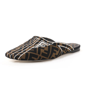 Fendi Women's FFreedom Mules Zucca Fabric