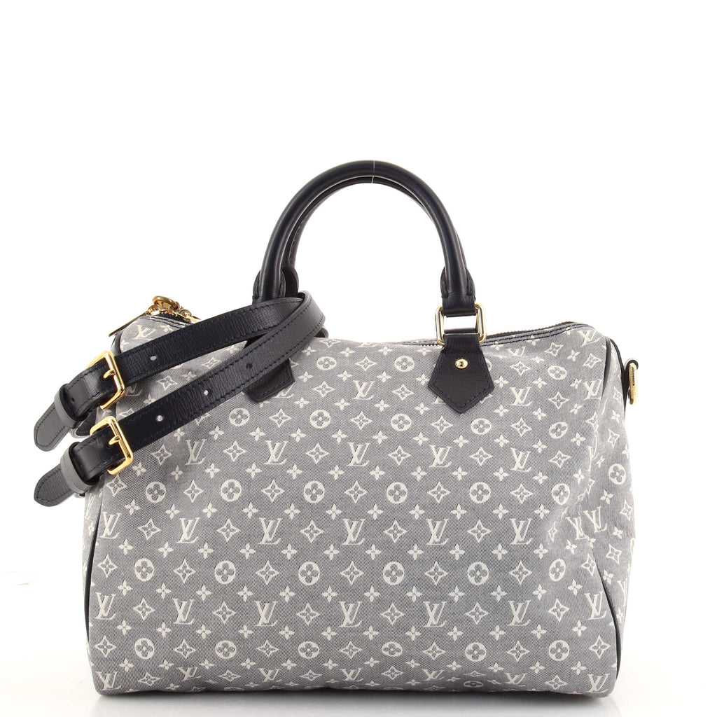 LOUIS VUITTON SPEEDY 30 BANDOULIERE MONOGRAM IDYLLE SHOULDER BAG