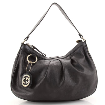 Gucci Sukey Hobo Guccissima Leather Medium