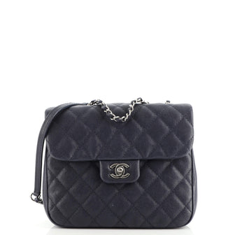 Chanel Urban Companion Flap Bag Quilted Caviar Medium