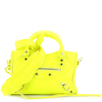 Balenciaga City Classic Studs Bag Leather Mini