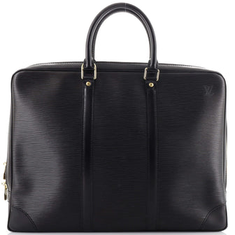 Louis Vuitton Porte-Documents Voyage Briefcase Epi Leather