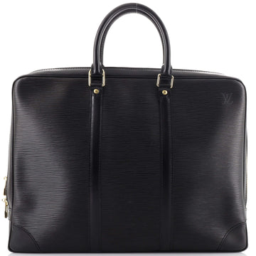 Louis Vuitton Porte-Documents Voyage Briefcase Epi Leather