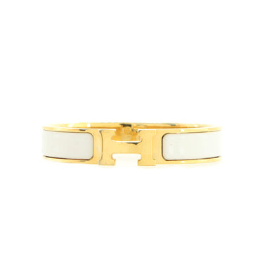 Hermes Clic H Bracelet Enamel Narrow