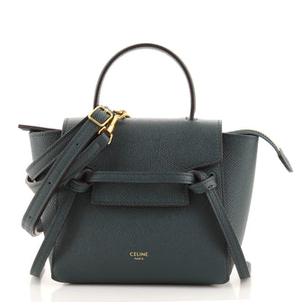 Celine Belt Bag Textured Leather Pico