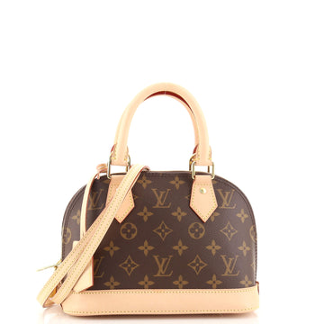 Louis Vuitton Alma Handbag Monogram Canvas BB