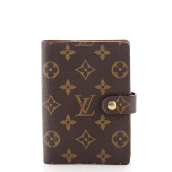 Louis Vuitton Ring Agenda Cover Monogram Canvas PM