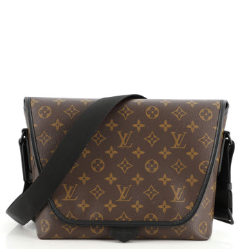 Louis Vuitton Magnetic Messenger Bag Macassar Monogram Canvas