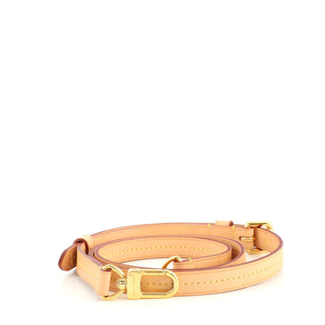 Louis Vuitton Adjustable Shoulder Strap Vachetta Leather 18mm