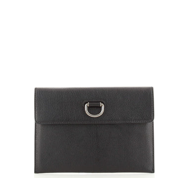 Burberry D Ring Pouch Leather
