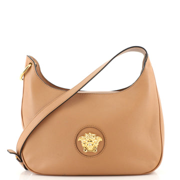 Versace La Medusa Hobo Leather Medium