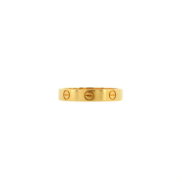 Cartier Love Wedding Band Ring 18K Yellow Gold
