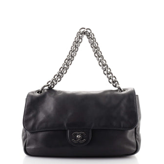 Chanel Soft and Chain Flap Bag Lambskin Medium