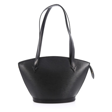 Louis Vuitton Saint Jacques Handbag Epi Leather PM Black