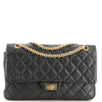 Chanel Reissue 2.55 Flap Bag Quilted Aged Calfskin 226