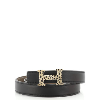 Hermes H Email Felins Reversible Belt Leather Thin