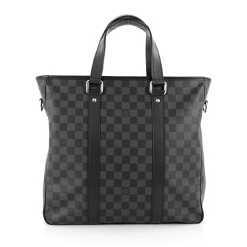 Louis Vuitton Tadao Handbag Damier Graphite PM