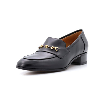 Gucci Women's Interlocking G Horsebit Loafers Leather