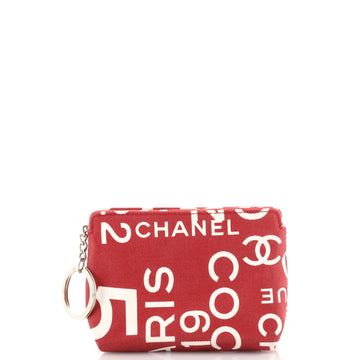 Chanel 31 Rue Cambon Coin Pouch Printed Canvas