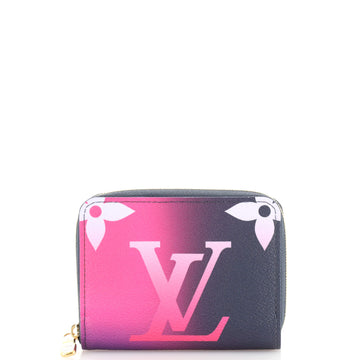 Louis Vuitton Zippy Coin Purse Spring in the City Monogram Giant Canvas