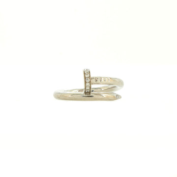 Cartier Juste un Clou Ring 18K White Gold with Diamonds