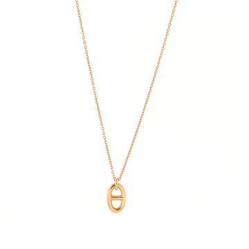 Hermes Farandole Pendant Necklace 18K Rose Gold Small