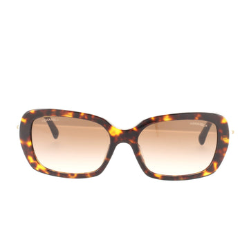 Chanel Pearl Rectangle Sunglasses Acetate with Faux Pearls