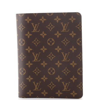 Louis Vuitton Desk Agenda Cover Monogram Canvas