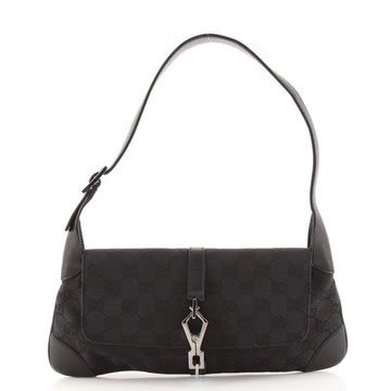 Gucci Jackie O Flap Bag GG Canvas Medium