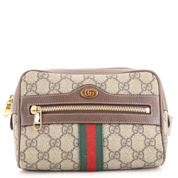 Gucci Ophidia Belt Bag GG Coated Canvas Small