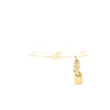 Louis Vuitton Nanogram Tag Bracelet Metal Gold 169042128