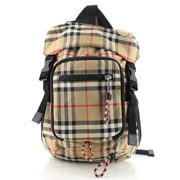 Burberry Leo Belt Pack Vintage Check Nylon