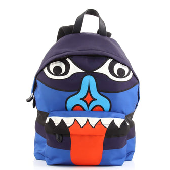 Givenchy Pocket Backpack Printed Nylon Large