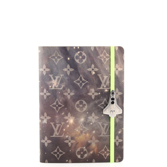 Louis Vuitton Clemence Notebook Limited Edition Monogram Galaxy Canvas MM