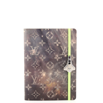 Louis Vuitton Clemence Notebook Limited Edition Monogram Galaxy Canvas MM