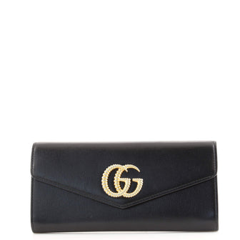 Gucci GG Broadway Envelope Clutch Leather