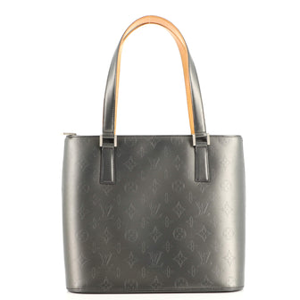 Louis Vuitton Mat Stockton Handbag Monogram Vernis