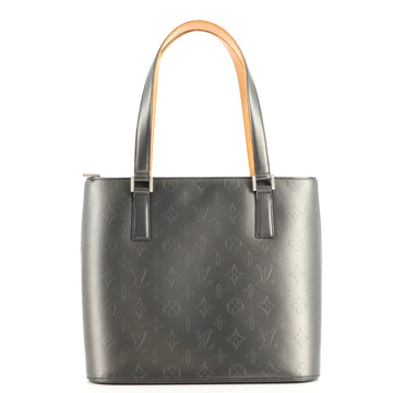 Louis Vuitton Mat Stockton Handbag Monogram Vernis