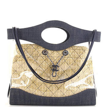 Chanel 31 Shopping Bag PVC and Denim Large